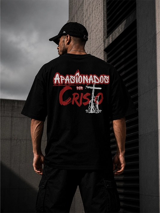 Camiseta cristiana Apasionados por Cristo de Vístete de Fe