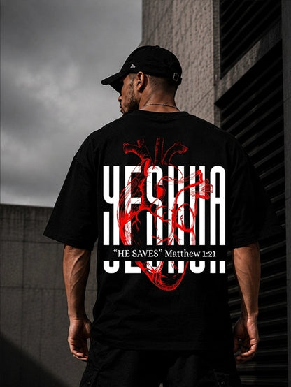 Camiseta cristiana Yeshua de Vístete de Fe