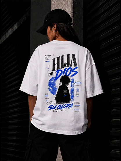 Camiseta cristiana Hija de Dios de Vístete de Fe